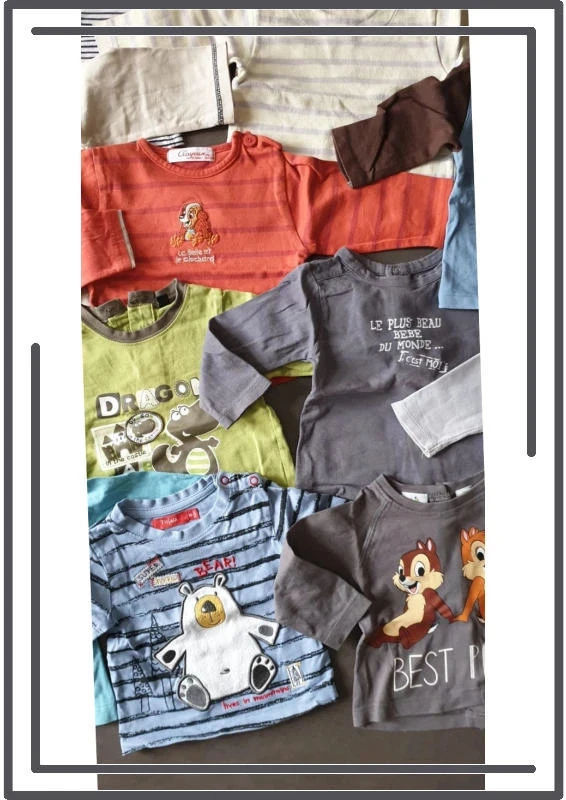 Lot 12 long-sleeve t-shirts – photo 2